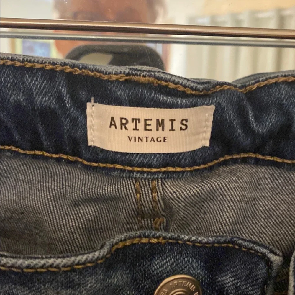Artemis Design Co. Blue Flare Jeans - Picture 2 of 4